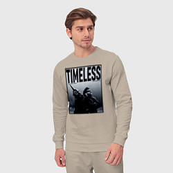 Костюм хлопковый мужской Timeless, цвет: миндальный — фото 2