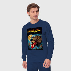 Костюм хлопковый мужской The Rolling Stones - the beginning, цвет: тёмно-синий — фото 2