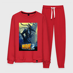 Костюм хлопковый мужской MDK - Kurt, цвет: красный