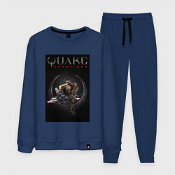 Костюм хлопковый мужской Quake champions Anarki, цвет: тёмно-синий