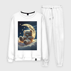 Мужской костюм Плюшевый мишка сидит на Луне