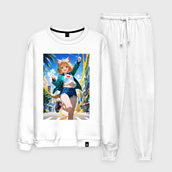 Мужской костюм Позитивная лисичка поднимающая настроение