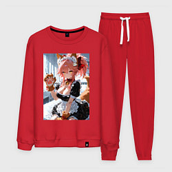 Мужской костюм Фейт Тамамо в костюме горничной с мягкими лапами