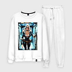 Мужской костюм Черная кошка в сейфе банка