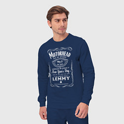 Костюм хлопковый мужской Motorhead whiskey, цвет: тёмно-синий — фото 2