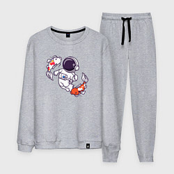 Мужской костюм Космонавт и рыбки