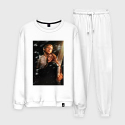 Костюм хлопковый мужской Titanic, цвет: белый