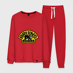 Костюм хлопковый мужской HC Boston Bruins Label, цвет: красный