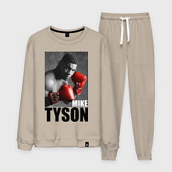 Костюм хлопковый мужской Mike Tyson, цвет: миндальный
