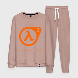 Костюм хлопковый мужской Half-Life 3, цвет: пыльно-розовый