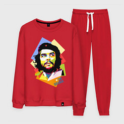 Костюм хлопковый мужской Che Guevara Art, цвет: красный