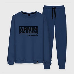 Костюм хлопковый мужской Armin van Buuren, цвет: тёмно-синий