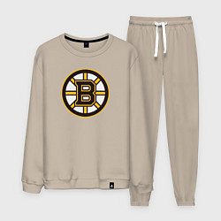 Костюм хлопковый мужской Boston Bruins, цвет: миндальный