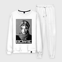 Костюм хлопковый мужской Bowie Legend, цвет: белый