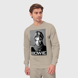 Костюм хлопковый мужской Bowie Legend, цвет: миндальный — фото 2