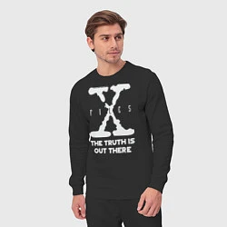 Костюм хлопковый мужской X-Files: Truth is out there, цвет: черный — фото 2