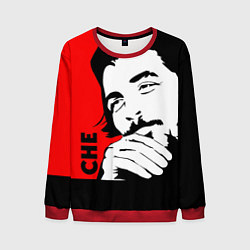 Свитшот мужской Че Гевара, цвет: 3D-красный