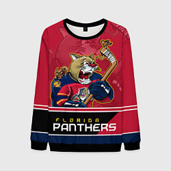 Свитшот мужской Florida Panthers, цвет: 3D-черный