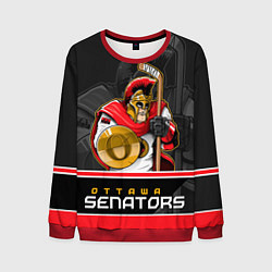 Свитшот мужской Ottawa Senators, цвет: 3D-красный