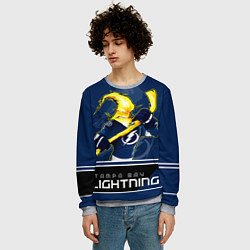 Свитшот мужской Bay Lightning, цвет: 3D-меланж — фото 2