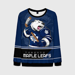 Свитшот мужской Toronto Maple Leafs, цвет: 3D-черный