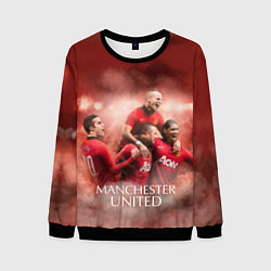 Свитшот мужской Manchester United, цвет: 3D-черный