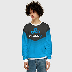 Свитшот мужской Cloud 9 Uniform, цвет: 3D-белый — фото 2