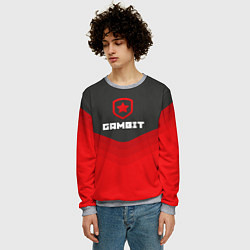 Свитшот мужской Gambit Gaming Uniform, цвет: 3D-меланж — фото 2