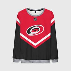 Свитшот мужской NHL: Carolina Hurricanes, цвет: 3D-меланж