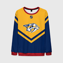 Свитшот мужской NHL: Nashville Predators, цвет: 3D-красный