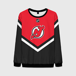 Свитшот мужской NHL: New Jersey Devils цвета 3D-черный — фото 1