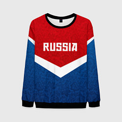 Свитшот мужской Russia Team, цвет: 3D-черный