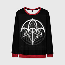 Свитшот мужской BMTH: Rain Symbol, цвет: 3D-красный