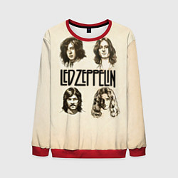 Свитшот мужской Led Zeppelin Guys, цвет: 3D-красный