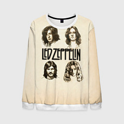 Свитшот мужской Led Zeppelin Guys, цвет: 3D-белый