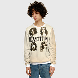 Свитшот мужской Led Zeppelin Guys, цвет: 3D-белый — фото 2