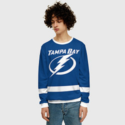 Свитшот мужской Tampa Bay: Nesterov, цвет: 3D-белый — фото 2