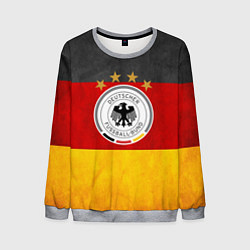 Свитшот мужской Сборная Германии, цвет: 3D-меланж