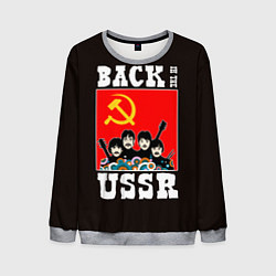 Свитшот мужской Back In The USSR, цвет: 3D-меланж