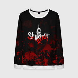 Свитшот мужской Slipknot: Blood Blemishes, цвет: 3D-белый