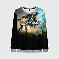 Свитшот мужской Titanfall Battle, цвет: 3D-меланж