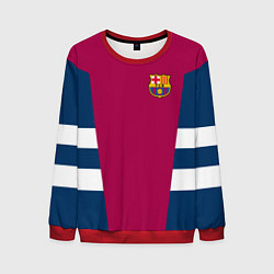 Свитшот мужской Barcelona FC: Vintage 2018, цвет: 3D-красный