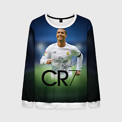 Свитшот мужской CR7, цвет: 3D-белый