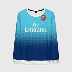 Свитшот мужской Arsenal FC: Blue Away 17/18, цвет: 3D-белый