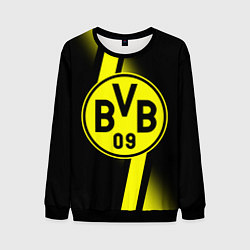 Свитшот мужской FC Borussia Dortmund: Storm, цвет: 3D-черный
