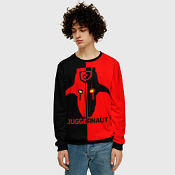 Свитшот мужской Juggernaut Blood, цвет: 3D-черный — фото 2