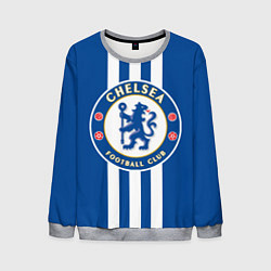 Свитшот мужской FC Chelsea: Gold Lines, цвет: 3D-меланж