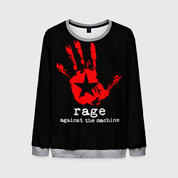Свитшот мужской Rage: Against the Machine, цвет: 3D-меланж