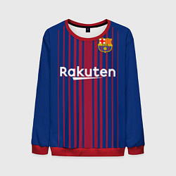 Свитшот мужской FC Barcelona: Iniesta 17/18, цвет: 3D-красный