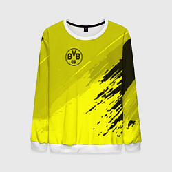 Свитшот мужской FC Borussia: Yellow Original, цвет: 3D-белый